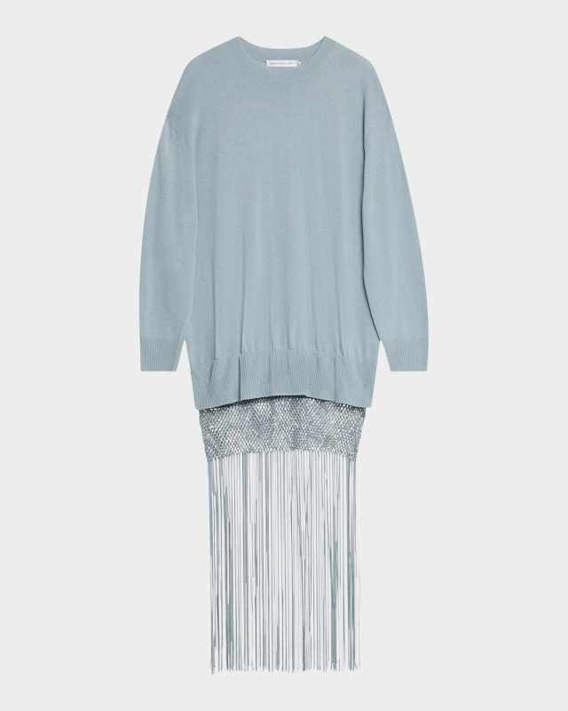 Macrame Monument Maxi Sweater Dress